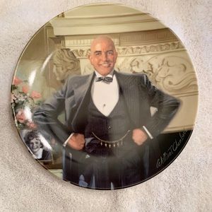 Annie collectible plate featuring Daddy Warbucks collectibles gift